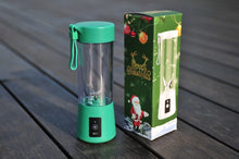 Load image into Gallery viewer, Supa Portable Blender Christmas Special Christmas Mint Green Packaging Rechargeable blender