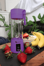 Load image into Gallery viewer, Purple White Color Supa Blender best Portable Blender Australia fresh juice portable blender au